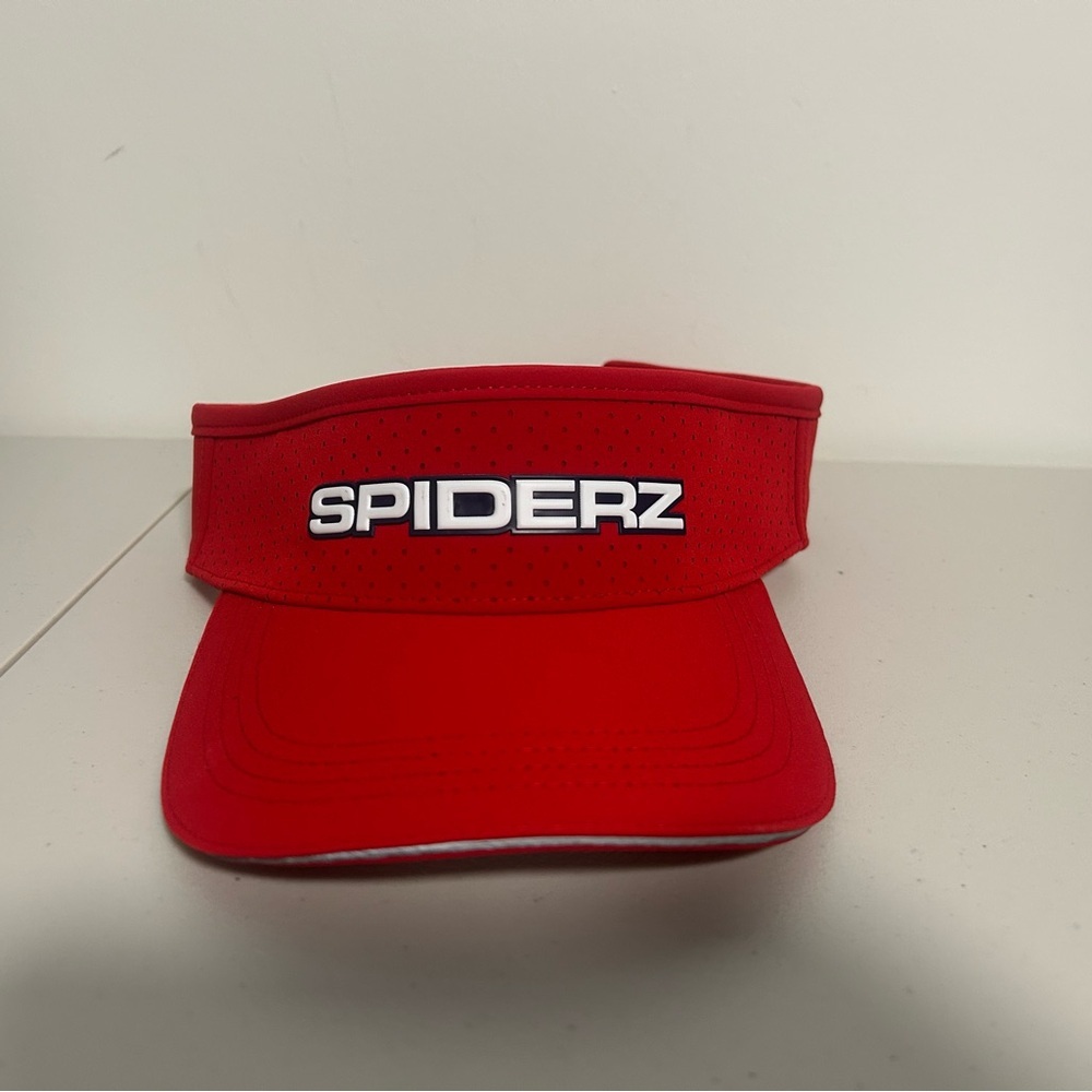 Spiderz Adjustable Softball Visor Women’s One Size Red
